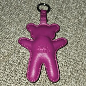 Steve Madden Fuchsia Bear Bag Charm